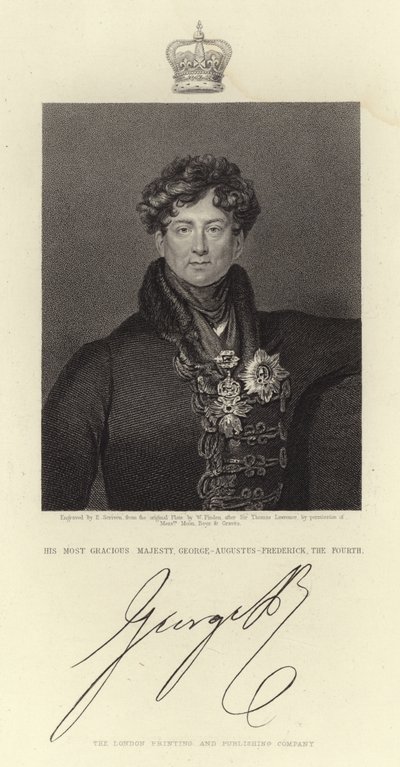 Porträt von König Georg IV. von Thomas Lawrence