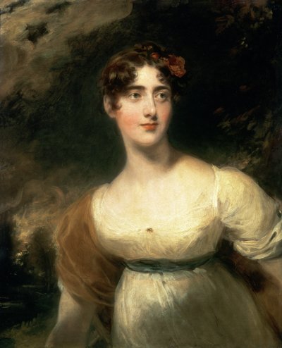 Porträt von Lady Emily Harriet Wellesley-Pole, später Lady Raglan von Thomas Lawrence