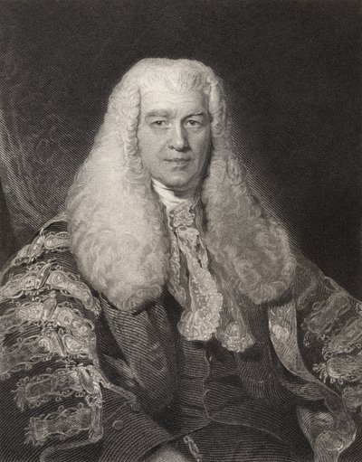 Sir Thomas Plumer, graviert von H. Robinson, aus 