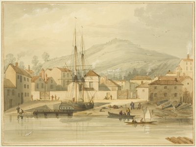 Limekiln Dock, Hotwell Road, mit der Brigg 