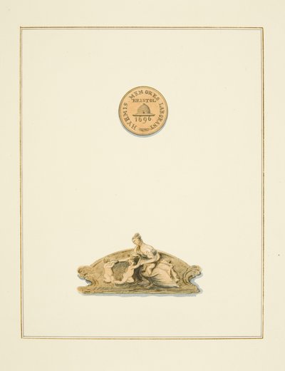 Ornamente auf Stühlen im Ratssaal der Münze und der Fries im Vestibül der Münze, jetzt St. Peter