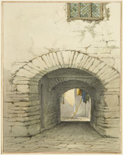 Durchgangsbogen bei Marsh Street von Thomas Leeson the Elder Rowbotham
