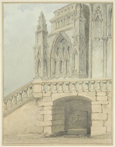 Redcliffe Conduit und Teil des Nordportals von Thomas Leeson the Elder Rowbotham