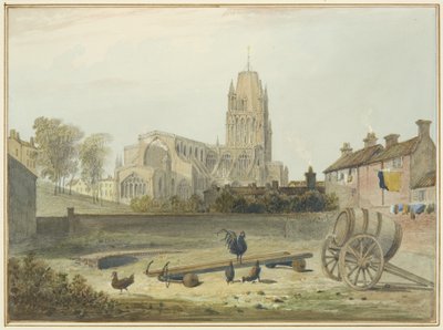 St. Mary Redcliffe Kirche von Nordosten von Thomas Leeson the Elder Rowbotham