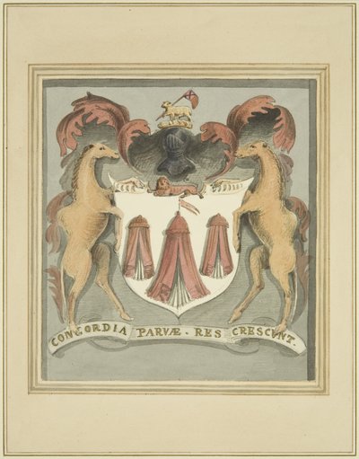 Schneiderwappen auf den Merchant Taylors
