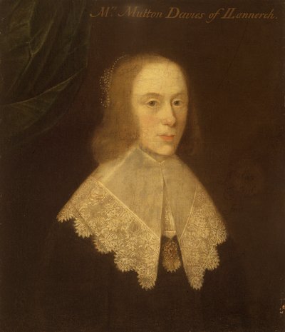 Mrs. Anne Davies von Gwysaney, ca. 1630 von Thomas Leigh