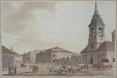 Liteyny Avenue in St. Petersburg von Thomas Malton the Elder