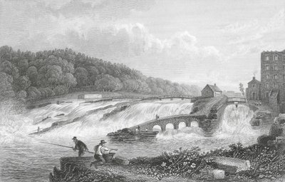 Der Coleraine-Lachssprung, Co Londonderry von Thomas Mann (after) Baynes