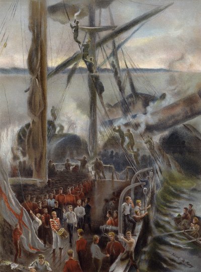 Der Untergang der Birkenhead von Thomas Marie Madawaska Hemy