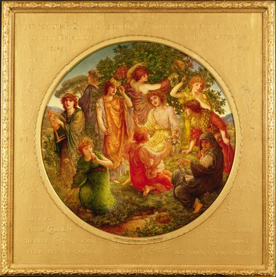 Apollo und die Musen von Thomas Matthews Rooke