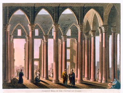 Josephs Halle in der Zitadelle von Kairo, Ägypten, 1802 von Thomas Milton