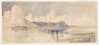 Schlucht des Rio Virgin, Süd-Utah von Thomas Moran