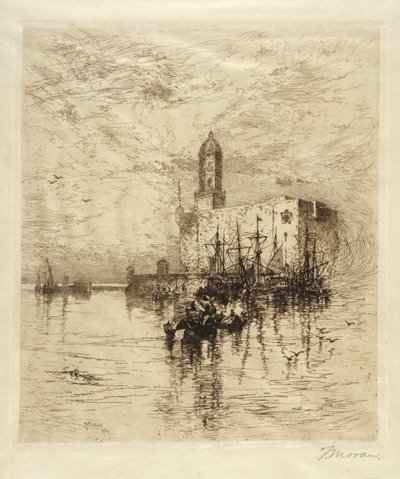 Burg von San Juan de Ulúa, Vera Cruz von Thomas Moran