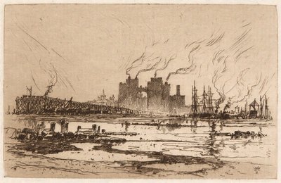Communipaw, N.J. von Thomas Moran