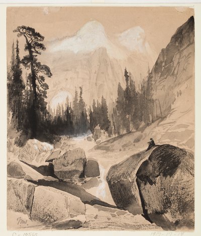 Der Norddom, Yosemite, Kalifornien von Thomas Moran