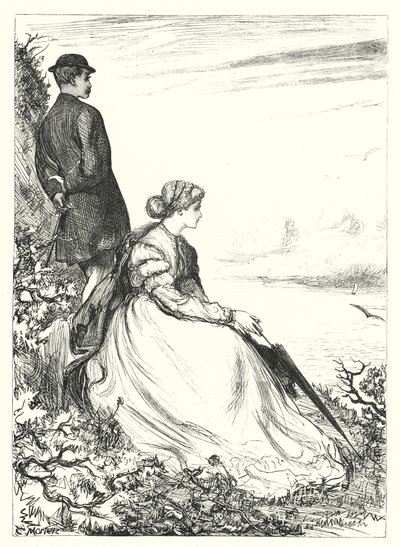 Unter den Klippen (Stich) von Thomas Morten