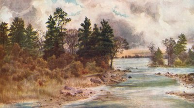 Der Ottawa bei Vaudreuil von Thomas Mower Martin