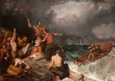 Das Wrack der Forfarshire von Thomas Musgrave Joy