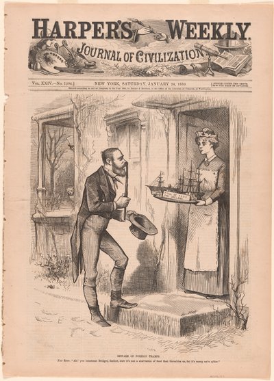 Hütet euch vor ausländischen Landstreichern von Thomas Nast