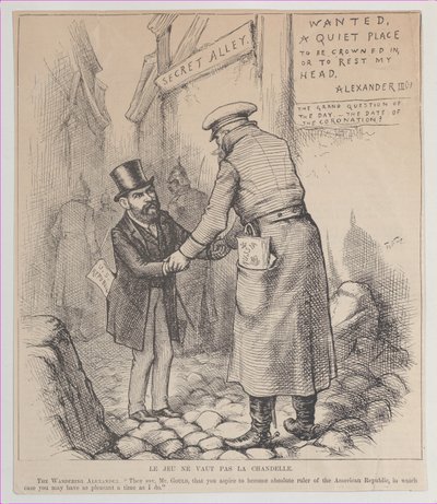 Das Spiel ist nicht die Kerze wert von Thomas Nast