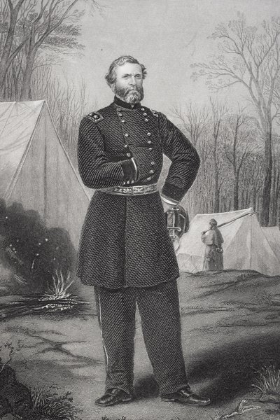 Porträt von General George Henry Thomas (1816-70) von Thomas Nast