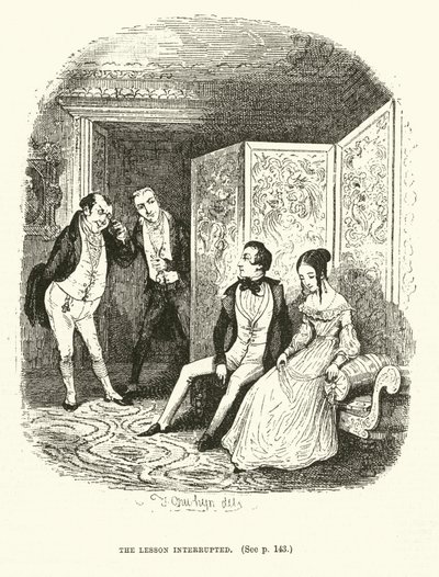 Illustration für Valentine Vox von Thomas Onwhyn