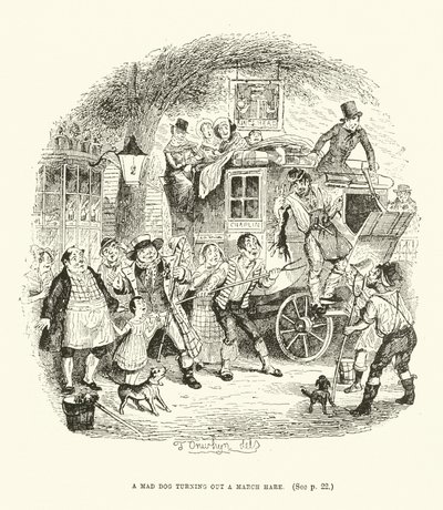 Illustration für Valentine Vox von Thomas Onwhyn