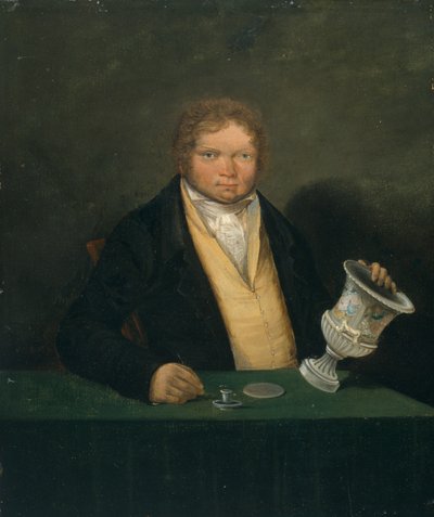 Selbstporträt (ca. 1810-1820) von Thomas Pardoe