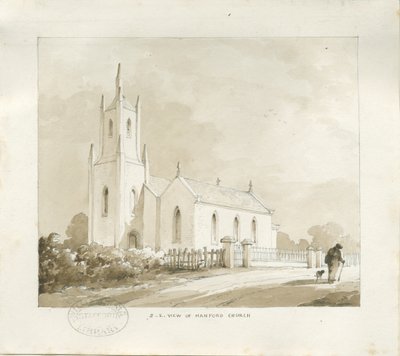 Hanford Kirche von Thomas Peploe Wood