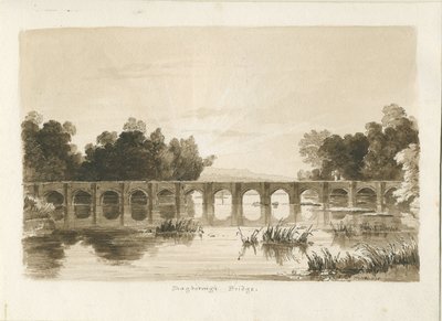 Shugborough Brücke von Thomas Peploe Wood