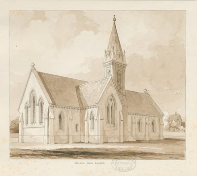 Walton-on-the-Hill Kirche [Neu] von Thomas Peploe Wood