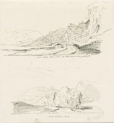 Wetton Mühle von Thomas Peploe Wood