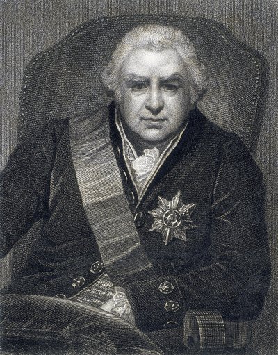 Joseph Banks, Präsident der Royal Society, Botaniker von Thomas Philips