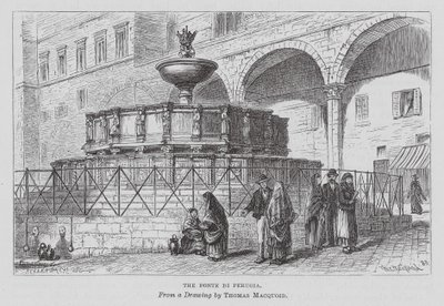 Die Fonte Di Perugia von Thomas Robert Macquoid