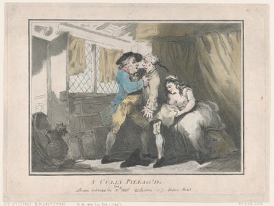 Ein beraubter Narr von Thomas Rowlandson