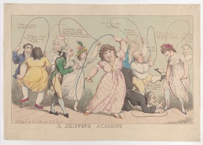 Eine Springakademie, 20. Mai 1800 von Thomas Rowlandson