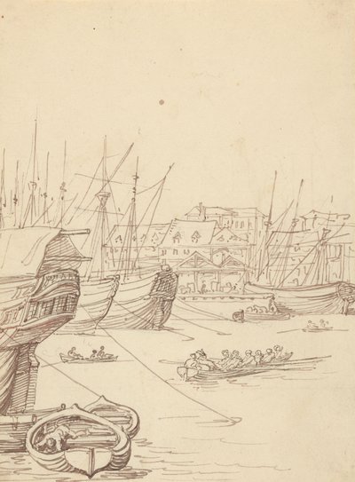 Albumzeichnung von Thomas Rowlandson