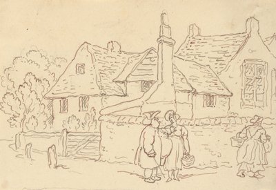 Albumzeichnung von Thomas Rowlandson