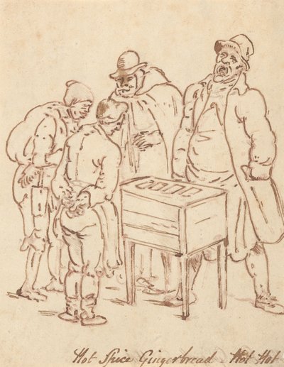 Albumzeichnung von Thomas Rowlandson