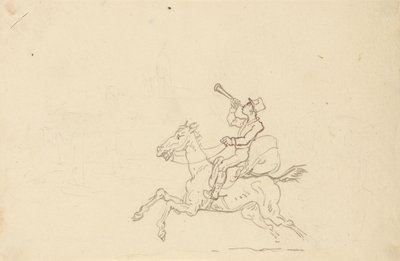 Albumzeichnung von Thomas Rowlandson
