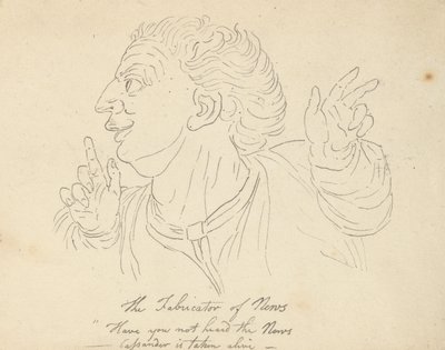 Albumzeichnung von Thomas Rowlandson