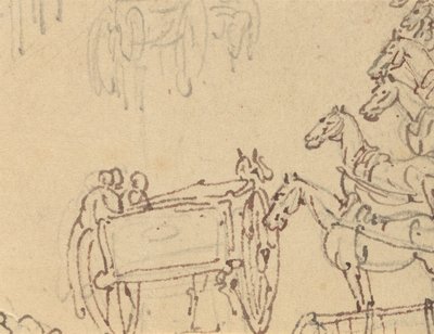 Albumzeichnung von Thomas Rowlandson