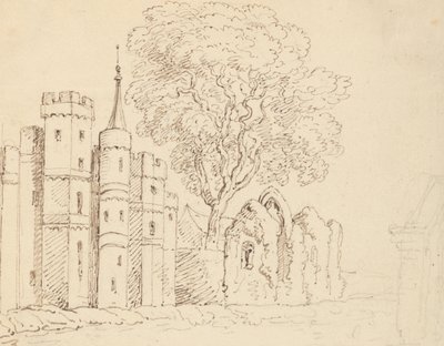Albumzeichnung von Thomas Rowlandson