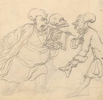 Albumzeichnung von Thomas Rowlandson