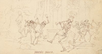 Albumzeichnung von Thomas Rowlandson