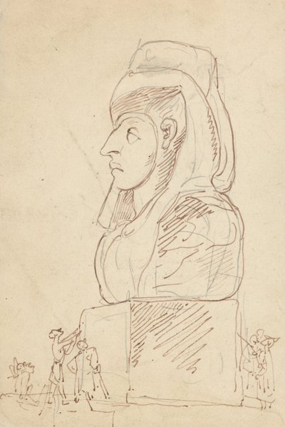 Albumzeichnung von Thomas Rowlandson