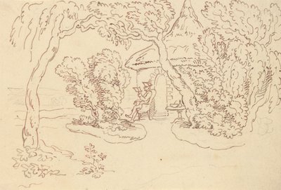 Albumzeichnung von Thomas Rowlandson