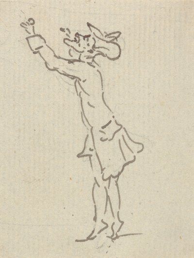 Albumzeichnung von Thomas Rowlandson