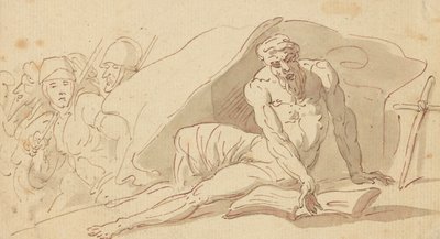 Albumzeichnung von Thomas Rowlandson