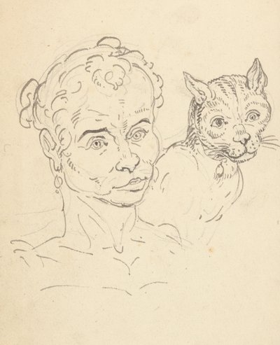 Albumzeichnung von Thomas Rowlandson